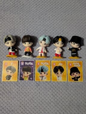 BTS Tiny Tan McDonald's Figures Bundle